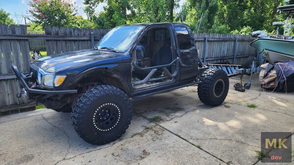 Not much really. Just sitting in the driveway looking for some trail action!