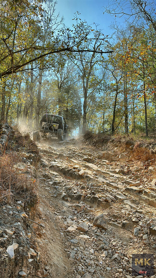 On the trails